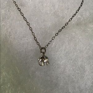 Silver Elephant Necklace